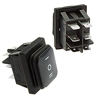 
						 SB090 IP65 on-off-on 22x30mm